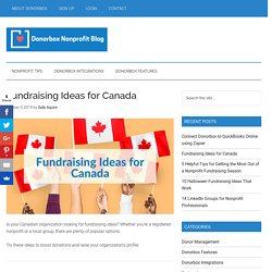 The Fundraising Landscape in Canada