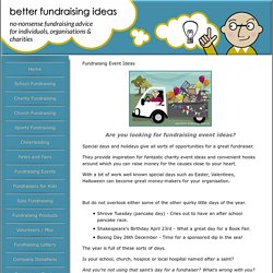 Fundraising Event Ideas