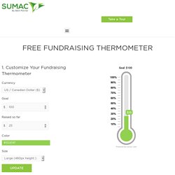 Free Fundraising Thermometer