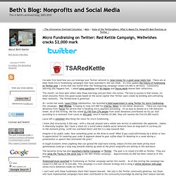 Beth&#039;s Blog: How Nonprofits Can Use Social Media: Micro Fun