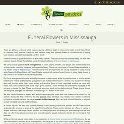 Funeral Flowers delivery in Mississauga