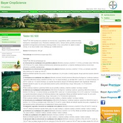 Fungicidi - Teldor SC 500 - Bayer CropScience Hrvatska