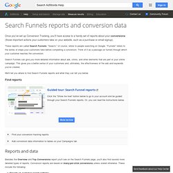 Understanding conversion tracking reports - AdWords Help