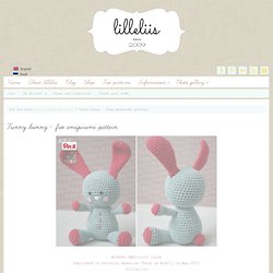 Funny bunny – free amigurumi pattern