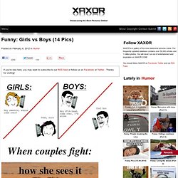 Girls vs Boys - StumbleUpon