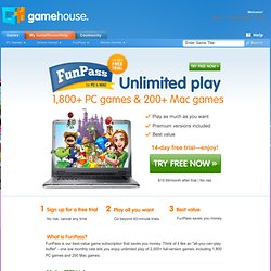 FunPass > The Best Value in Gaming