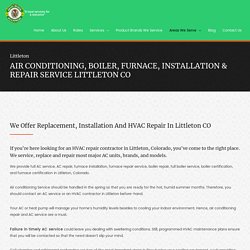 HVAC Installation & Repair Service Littleton