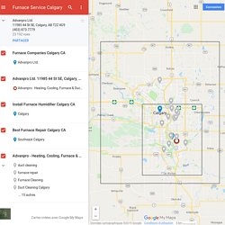Furnace Service Calgary – Google My Maps