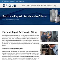 Furnace Repair Service Citrus