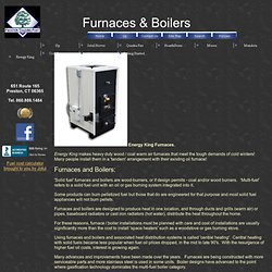 Furnaces &amp; Boilers
