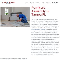 Furniture Assembly in Tampa FL