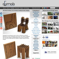 Flat-Pack Furniture: Eco-Friendly Cardboard Chair Designs