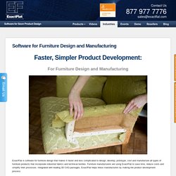 Software for Furniture Design and Manufacturing