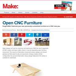 Open CNC Furniture
