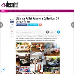Pallet Furniture: Recycling Pallets into Unique Furniture Pieces