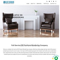 3D Furniture Rendering Services