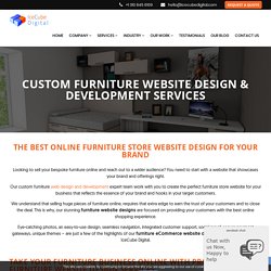 Furniture store website design company
