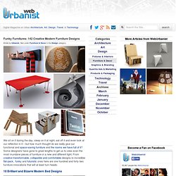 142 Fantastically Funky Modern Furniture Designs : WebUrbanist