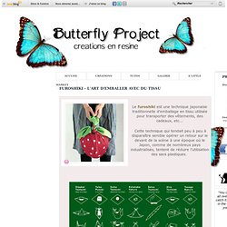 Furoshiki - l'art d'emballer avec du tissu - The Butterfly Project