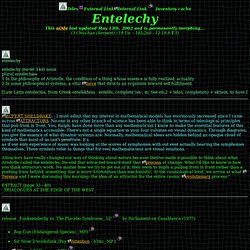 Entelechy