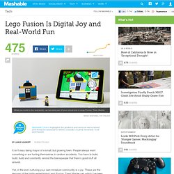 Lego Fusion Is Digital Joy and Real-World Fun [REVIEW]