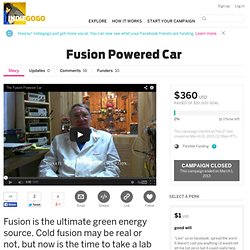 Fusion Powered Car