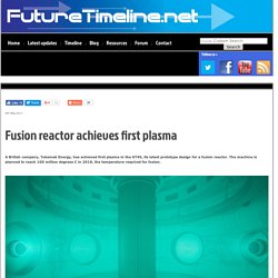 First Fusion Electricity Generated