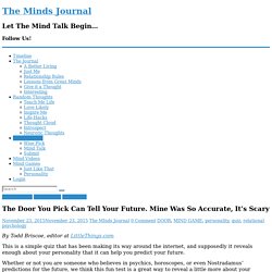 The Door You Pick Can Tell Your Future. Mine Was So Accurate, It's Scary - The Minds Journal