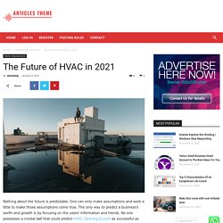 The Future of HVAC in 2021