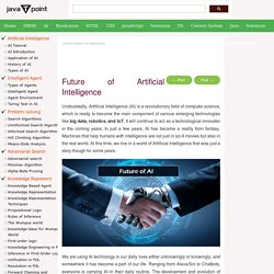 Future of Artificial Intelligence