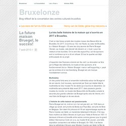 La future maison Bruegel, le succès! // Bruxelonze