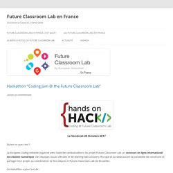 Future Classroom Lab en France » Concevoir La Classe de Demain