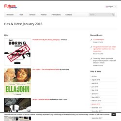 Future Concept Lab – Hits & Hots: January 2018