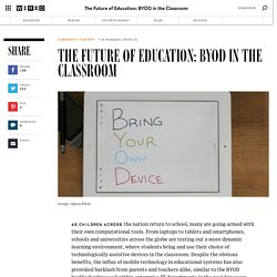 The Future of Education: BYOD in the Classroom