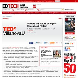 What Is the Future of Higher Education? [Video]