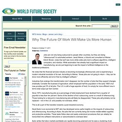 Why The Future Of Work Will Make Us More Human