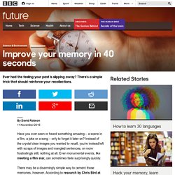 Future - Improve your memory in 40 seconds