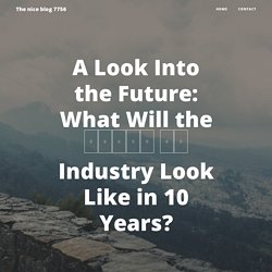 A Look Into the Future: What Will the 슬롯사이트 추천 Industry Look Like in 10 Years?