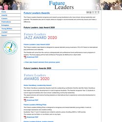 Future Leaders - Awards