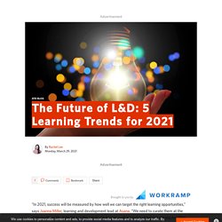 The Future of L&D: 5 Learning Trends for 2021