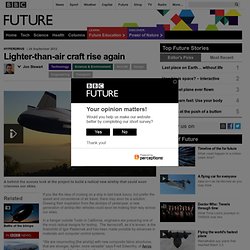 Future - Technology - Lighter-than-air craft rise again