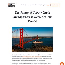 Future of Supply Chain Management and Upcoming Trends