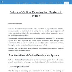 Future of Online Examination System in India