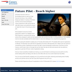 British Airways Future Pilot Programme