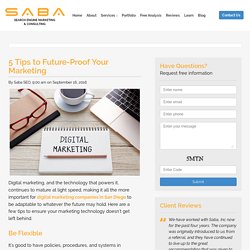 5 Ways to Future-Proof Your Marketing Systems
