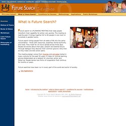 Future Search - The Method - What is Future Search?