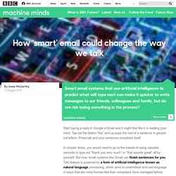 Future - How 'smart' email could change the way we talk