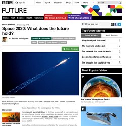 Space 2020: What does the future hold?
