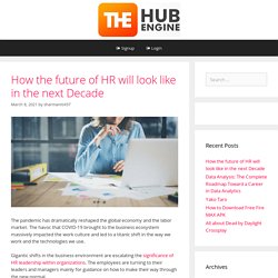 How the future of HR will look like in the next Decade – The HubEngine