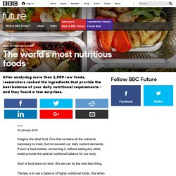 Future - The 100 most nutritious foods